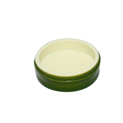 Leaf Shape Reptile Feeding Dish - Natural Food and Water Bowl
