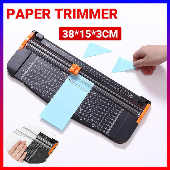 Heavy Duty A4 Photo Paper Cutter Guillotine Card Trimmer Ruler Home Office Arts - Aimall