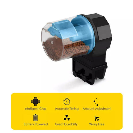 Intelligent Automatic Fish Feeder for Aquarium Large Capacity Timing Feeder