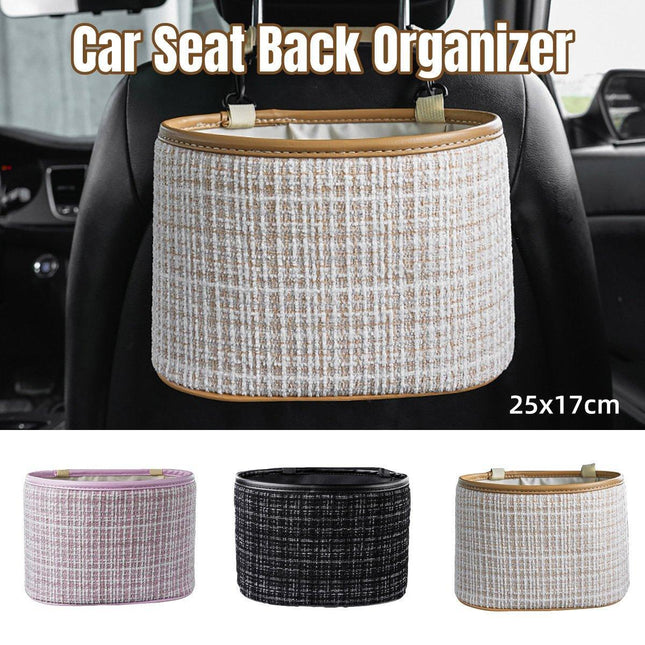Multifunctional Car Seatback Organizer Storage Box Holder for Travel Accessories
