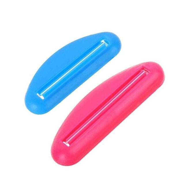 2PCS Plastic Toothpaste Tube squeezer Cream Dispenser Press Rolling Roller Tool - Aimall