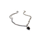 Fashion Creative Steel Heart Pendant Necklace Clavicle Chain Women Jewelry Gift - Aimall