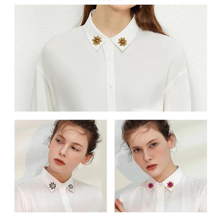 Imitation Pearl Brooch Elegant Jewelry Fashion Accessory Women Ladies Gift
