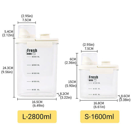 Sealed Moisture-Proof Pet Food Storage Bucket for Cat and Dog Treats Containers