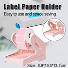 Pink Label Paper Holder Organizer Stand for Office Desk Shelf Storage Solution