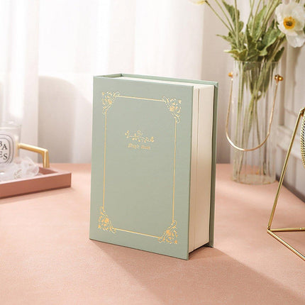 Creative PU Leather Jewelry Box Book Earrings Rings Necklace Organizer Holder