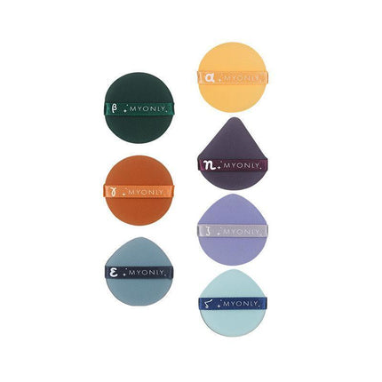 7X Cosmetic Dry/Wet Puffs Powder Puff Make Up Tool Triangle Cotton Sponge Large - Aimall
