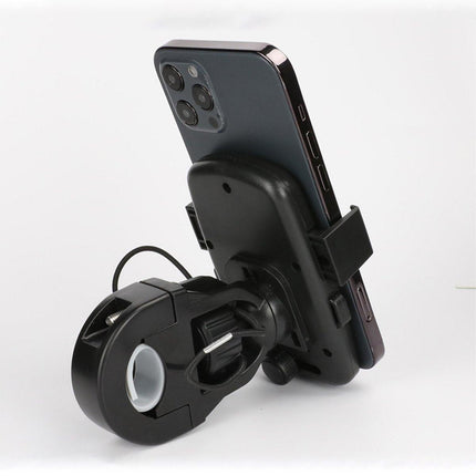 360 Degree Rotation Phone Holder Handlebar Mount for Motorcycle and Bicycle
