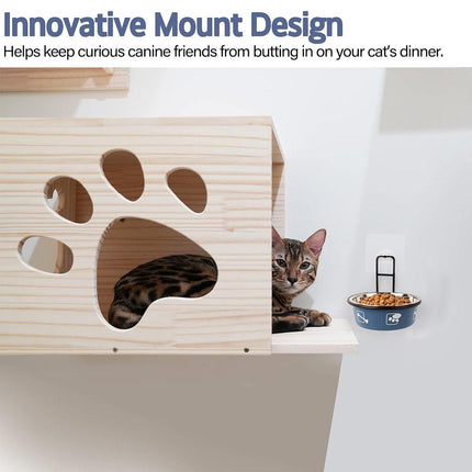 Stainless Steel Pet Bowl Hanging Cat Food Water Bowl Durable for Dogs and Cats