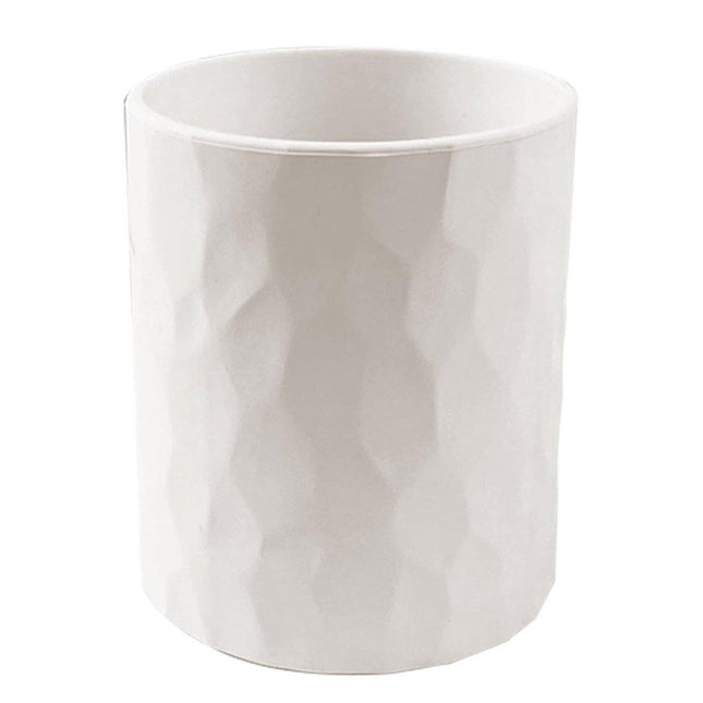 White Silicone Pen Holder Desktop Organizer Stationery Storage for Office Home