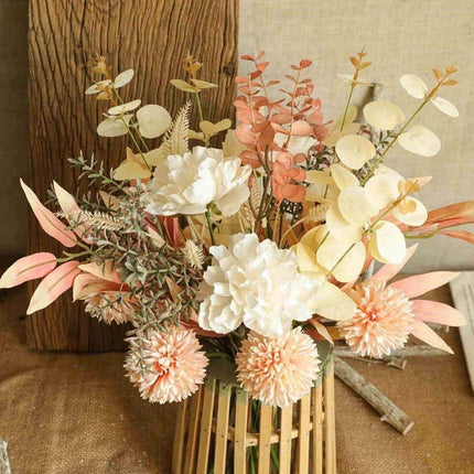 Home Decor Fake Flower Bouquet Artificial Flowers Living Room Wedding Decoration