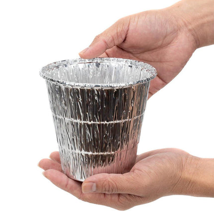 20pcs Tin Foil BBQ Bucket Liners Disposable Outdoor Grill Liner for Cookin