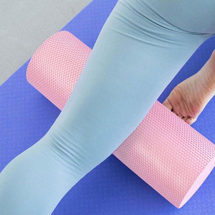 EVA Foam Yoga Massage Roller Solid Pilates Fitness Column for Muscle Recovery