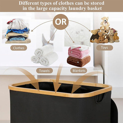 Bathroom Laundry Basket Large Clothes Hamper Dirty Laundry Storage Organizer