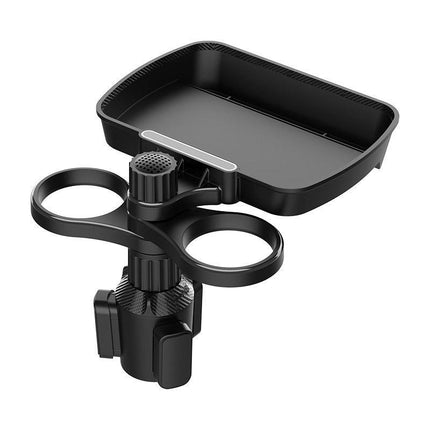 Car Tray Table for Drinks Mug Holder Space Saver Small Dining Table Travel Use