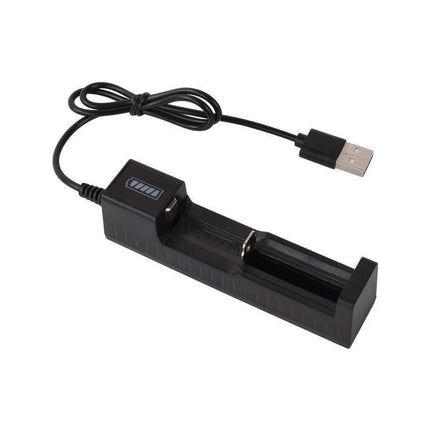 Compact 1-Slot USB Charger for Li-ion Rechargeable Batteries - Portable Power - Aimall