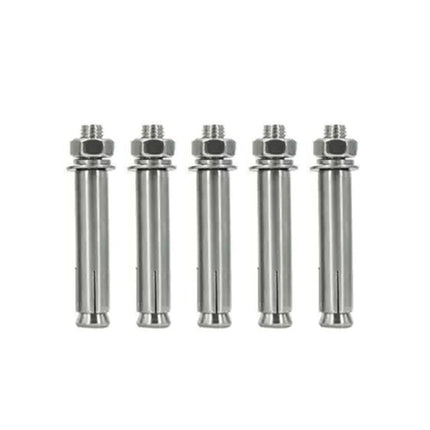 M12 Stainless Steel Expansion Anchor Bolts Heavy Duty Hex Head Screws