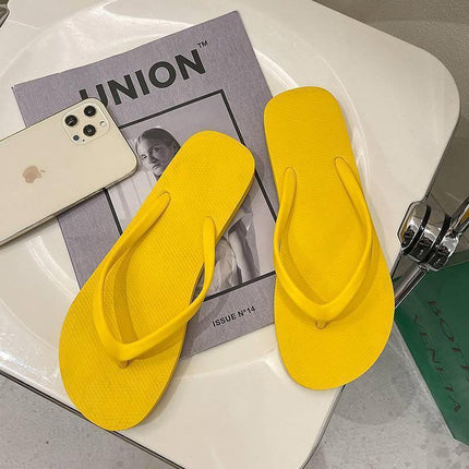Slippers For Women Casual Fashion Bohemian Beach Shoes Flip Flops Flat Shoes - Aimall