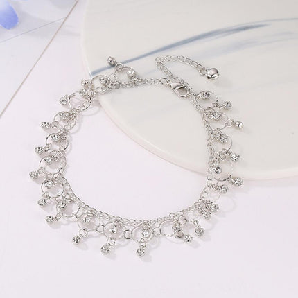 Boho Beach Anklet for Women Fringe Dance Jewelry Fashion Ankle Bracelet Chain