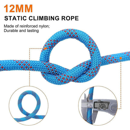 5 Sizes Outdoor Climbing Rope Nylon Safety Rope for Mountaineering Fire Escape