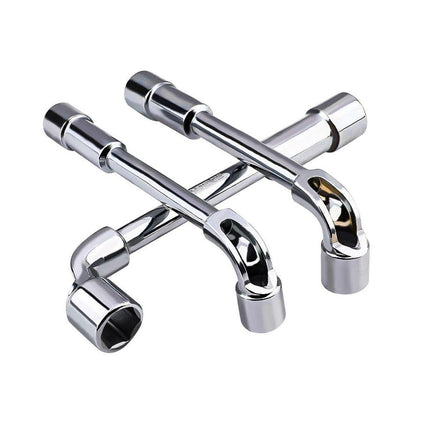 6-23mm L Shaped Socket Wrench Elbow Multi Size Hardware Repair Tool Set