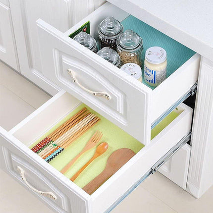 20pcs Kitchen Anti-Slip Pad Cuttable Anti-Stain Refrigerator Cabinet Liner Pads