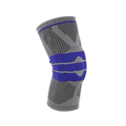 Knee Support Pads Brace Protector Full Gel Sports Joint Medial Gym Patella Strap Grey - Aimall