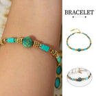 Bohemian Vintage Turquoise Bracelet Women Fashion Jewelry Beaded Gift