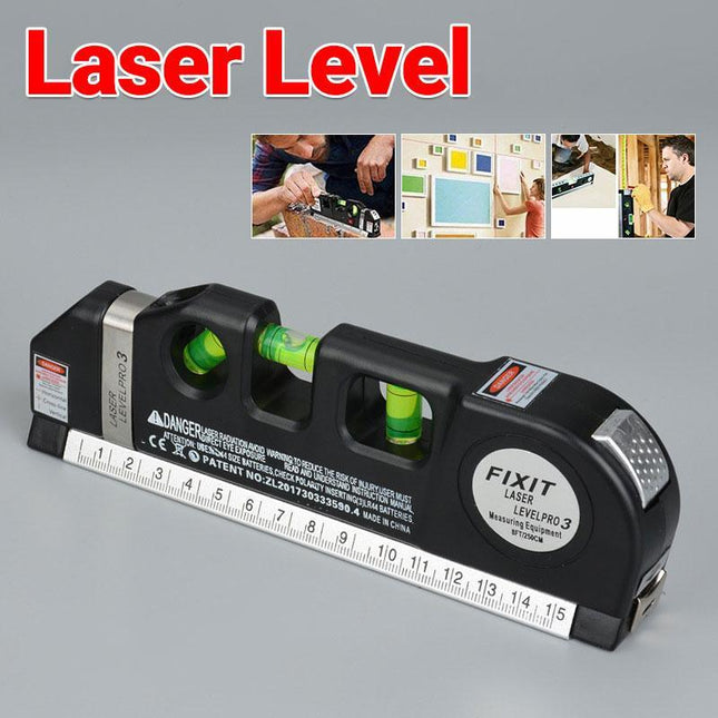 Multipurpose Laser Level Self Levelling Cross Balance Line Wall Measuring Tool - Aimall