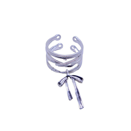 Adjustable Open Finger Ring Elegant Design Fashion Jewellery for Women Gifts