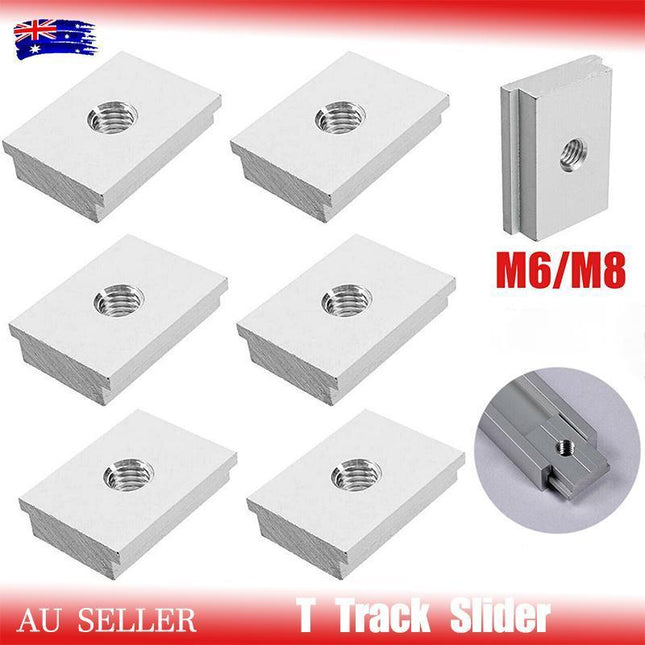 T Track T-Slot Slider Miter Aluminium Alloy Jig Tool Woodworking Set - Aimall