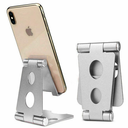 Aluminum Phone Stand Holder Home Office Desk Desktop For iPhone Cellphone AU - Aimall