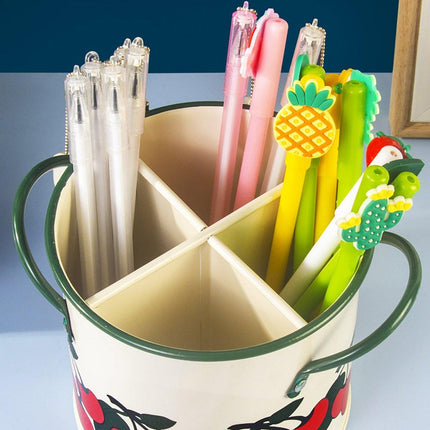 Iron Kitchen Organiser Storage Divider Bucket Rack Home Storage Organizer