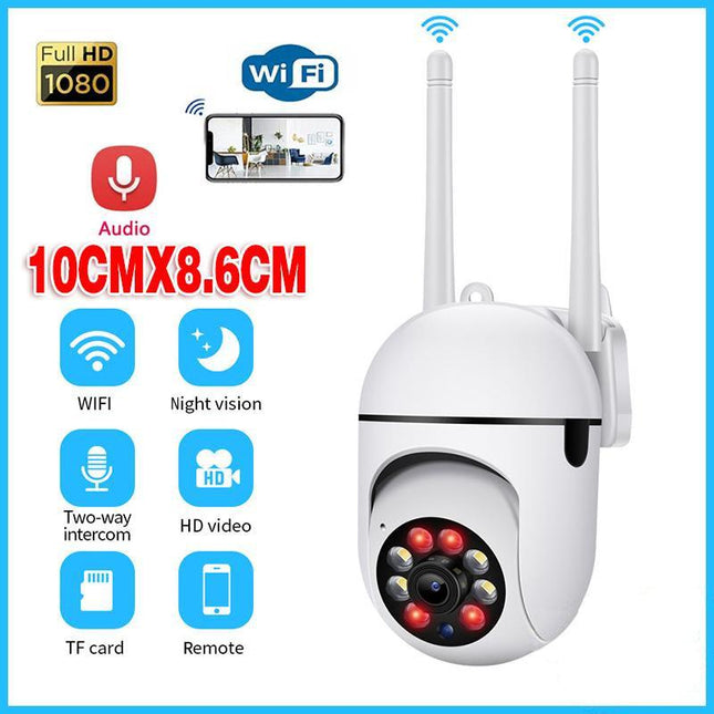 Wireless Security Camera System Outdoor Home Wifi Night Vision Cam 1080P HD A7 - Aimall