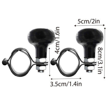 2PCS Car Steering Wheel Booster Auxiliary Ball One Hand Turn Saver Driving Aid