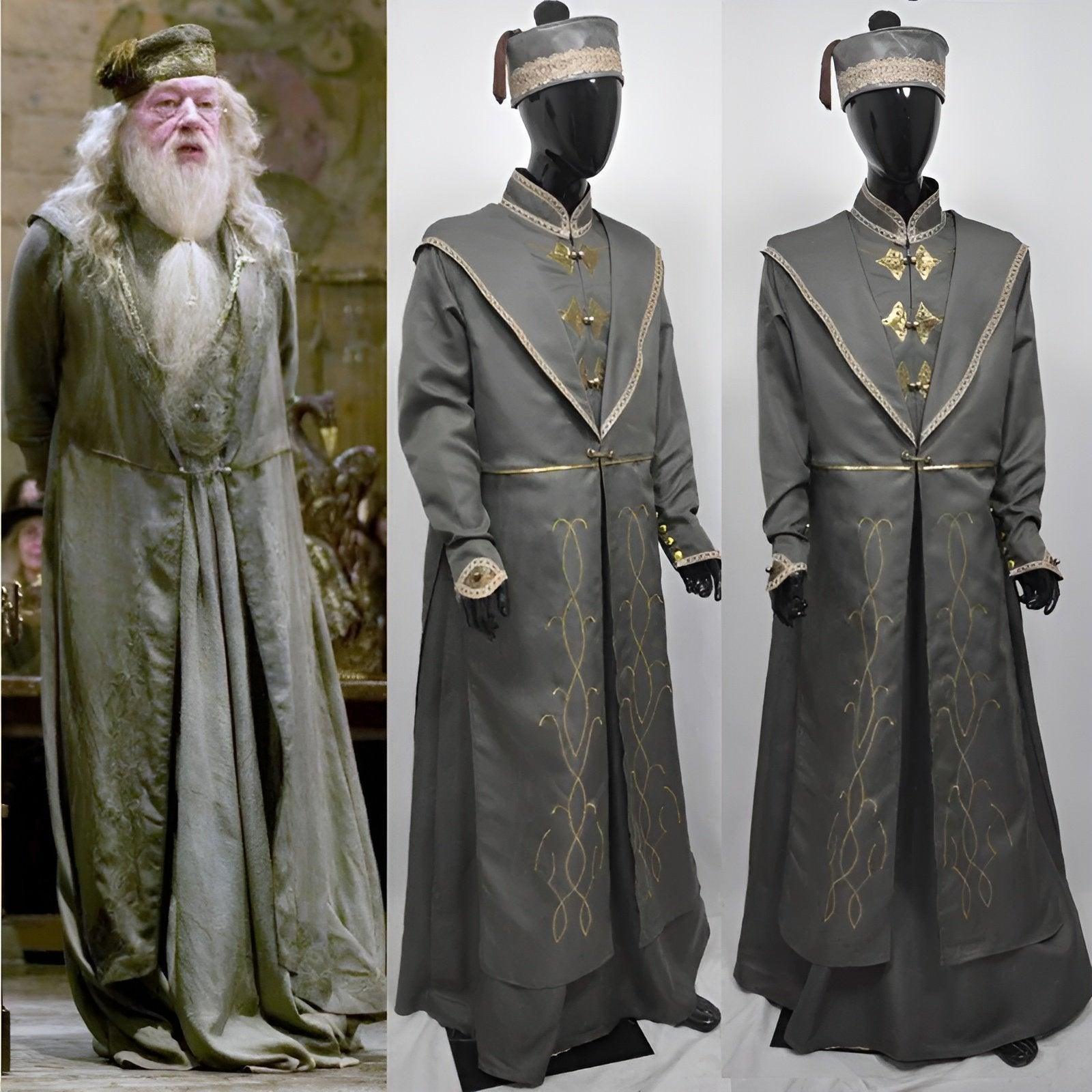 Dumbledore Robe Harry Potter Costume Albus Dumbledore Cos Costume Voldemort Robe Snape ...