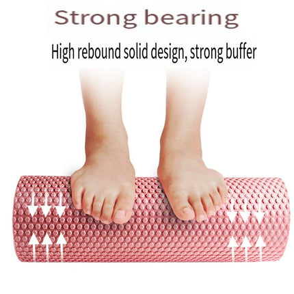 EVA Foam Yoga Massage Roller Solid Pilates Fitness Column for Muscle Recovery