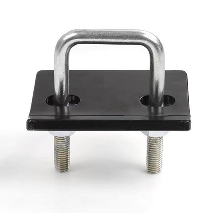 Anti-Rattle Stabilizer Hitch Tightener Bracket Tongue Tow Bar Trailer Caravan - Aimall