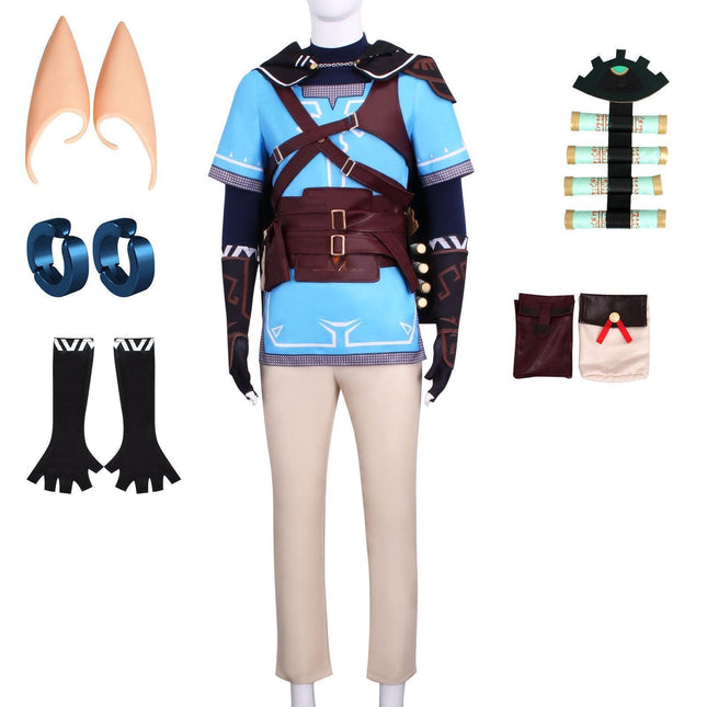 The Legend Of Zelda 2 Tears Of The Kingdom Link Zelda Role Playing Same Game Cosplay Clothing Spot