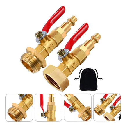 2PCS Antifreeze Winter Joint Tool Accessories Durable Threaded Parts for Repair