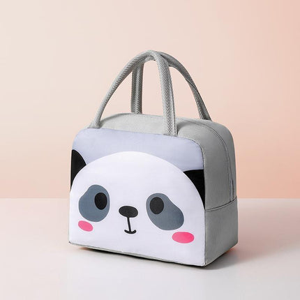 Portable Lunch Bag Insulated Thermal Cooler Box Carry Tote Travel Bag - Aimall