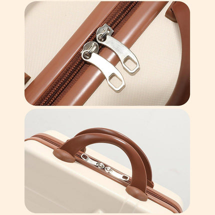 14 Inch Bow Hand Luggage Mini Makeup Case Travel Storage Gift Suitcase for Women