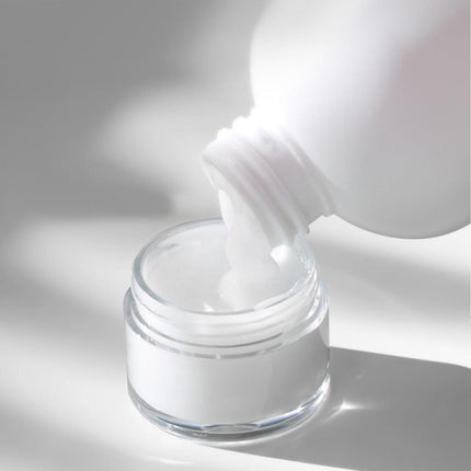 10pcs Wide Mouth Plastic Jars Black Lid Transparent Skin Care Cream Containers