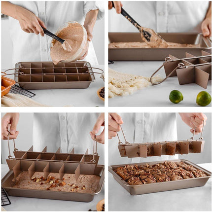 Non Stick Square Baking Pan Cake Mold Durable Kitchen Baking Tools for Home Use