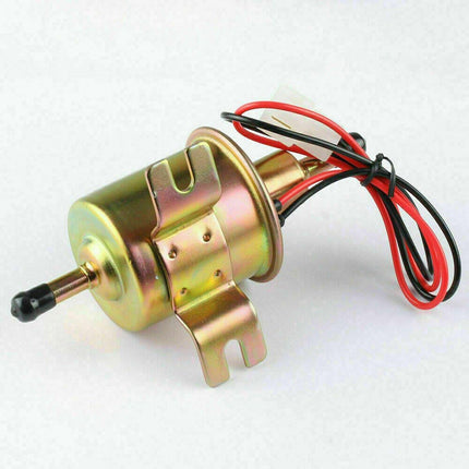 12V Universal Low Pressure Electric Fuel Pump 2.5-4 PSI Gas Diesel Inline HEP02A