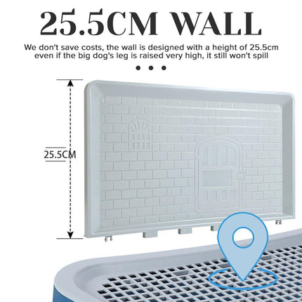 Pet Potty Training Pad Small And Medium-sized Dog Toilet Urinal Pee Tray - Aimall