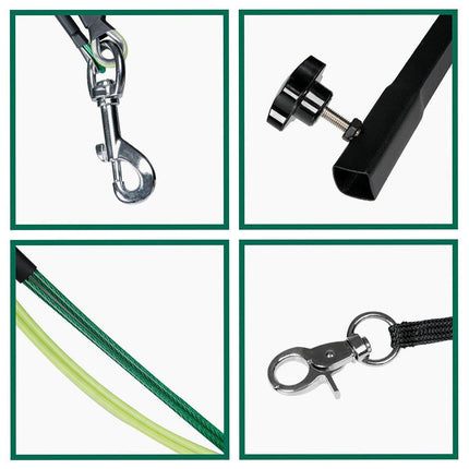 Adjustable Pet Grooming Arm with Clamp for Dog Cat Bath Table Bracket Clamp - Aimall