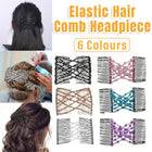 6PCS Creative Magic Hair Comb Bun Maker Styling Tool for Easy Hairdo and Updos