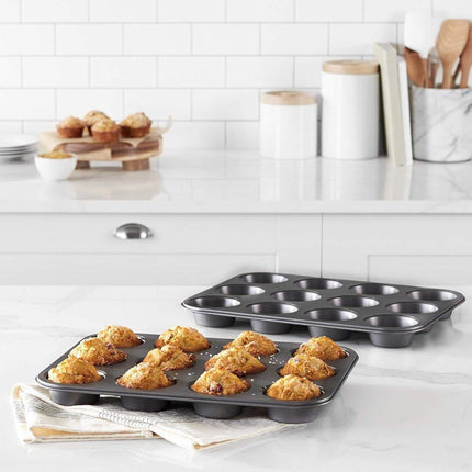 2pcs 12 Holes Round Cake Mould Baking Pan for DIY Cake Making and Baking Tools