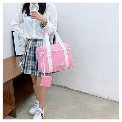 Love Handbag Schoolbag Shoulder Bag Crossbody Purse for Women Fashion Large